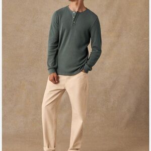 Octobre henley slong sleeves shirt